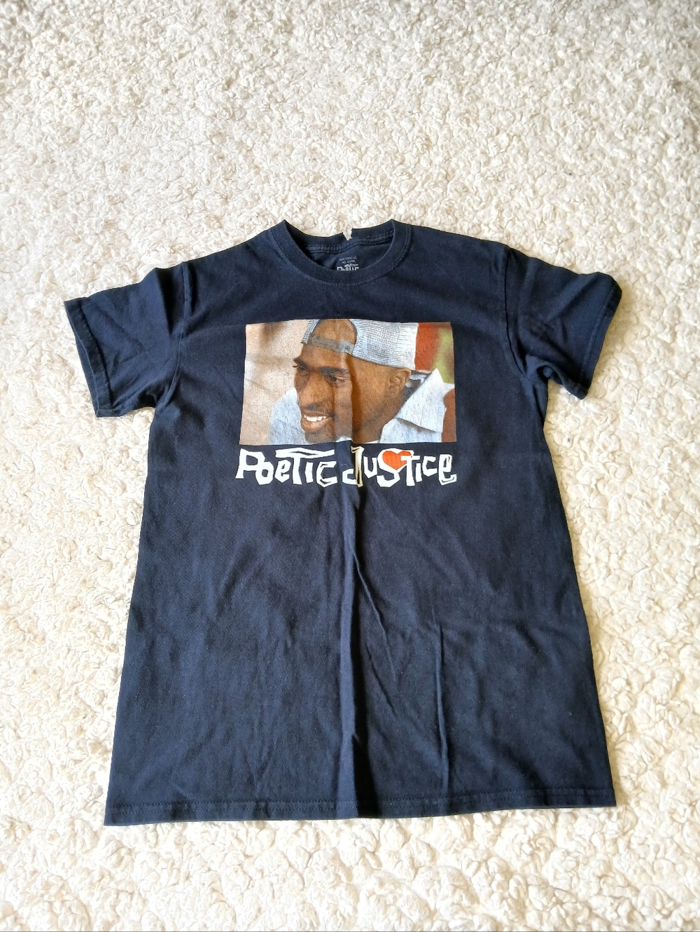 Tupac Shirt Unisex Small Stretch